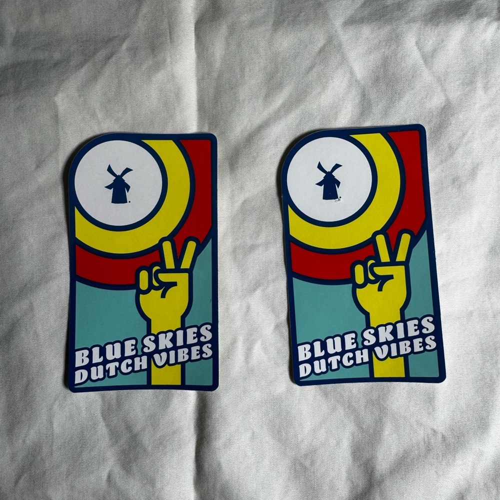 Dutch Bros Blue Skies Stickers